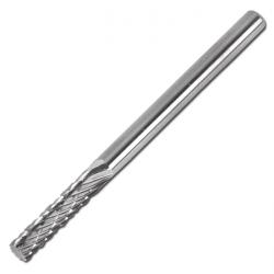 Tungsten Carbide Burrs - Length 40-65 mm - Cylindrical Shape ZYA - For Metal "PF