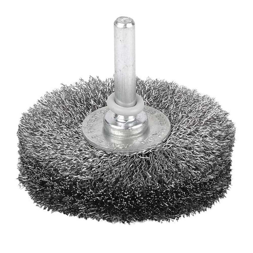 Mounted Wheel Brushes - Filament Type Steel Wire - Brush-Ø 20 - 100 mm