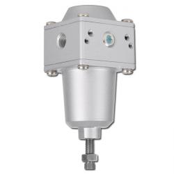 Presisjons-fintrykksregulator - opp til 800 l / min - 0.1 til 5 bar -trykkstøpt sink
