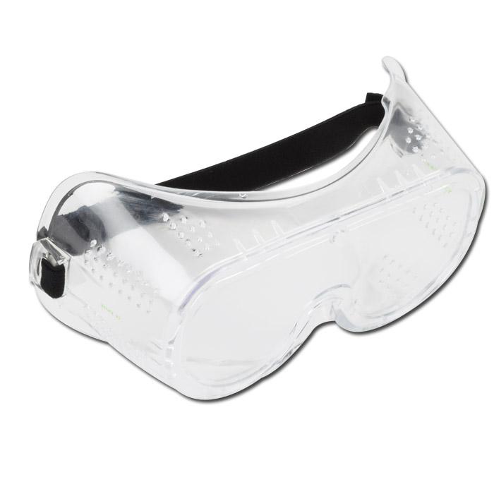 Full view googles - chemical protection - polycarbonate