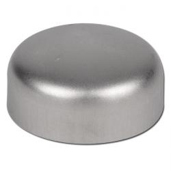 Rørkappe - rustfrit stål 1.4541/1.4571 - diameter 21,3 til 406 mm - vægtykkelse 2 eller 3 mm - svarende til DIN 28011