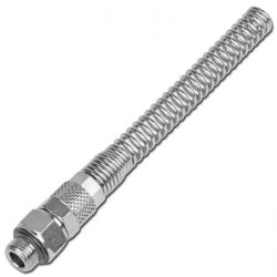 CK-Quick Couplings - Straight 360º Pivotable For Spiral Hoses - Nickel Plated Br