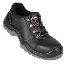 Safety Shoe "BERGEDORF NUOVO UK-CRAFTLAND" - Leather - Color Black - Norm EN ISO
