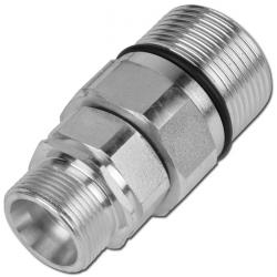 Hydraulic Quick Screw Coupling - Pipe Connection - Galvanized Steel