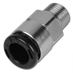 Straight screw-in connector - with conical thread - Series Topline