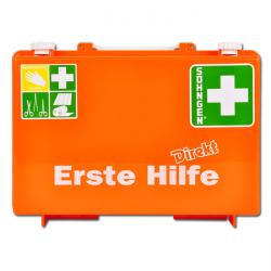 First Aid Box - First Aid - "DIRECTLY" - Filled - Filling Acc. to DIN 13157