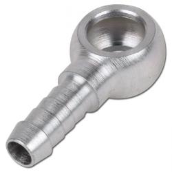 Nipplo ad anello per tubi flessibili - con foro ad anello - in acciaio zincato