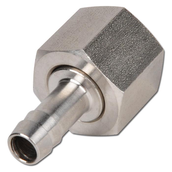 Hose Nozzles With Cap Nut - Stainless Steel - PN 40