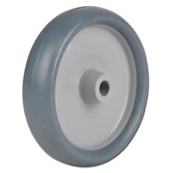 Spare wheel - rim PP - tread rubber - plain bearing - to 100 kg load