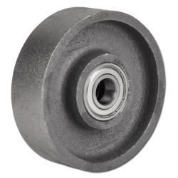Heavy-duty wheels load 300-1000kg ball bearings - grey iron