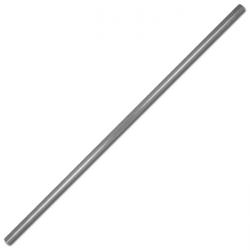 Rund stålaksel - stål S235 JR blank - længde 800 til 1400 mm - ydre Ø 20 til 25 mm