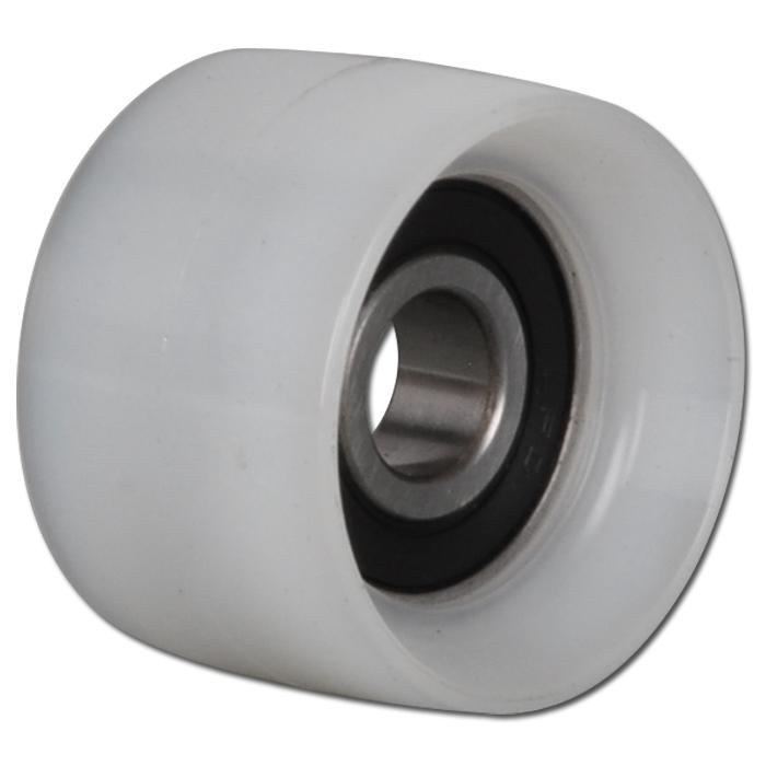 4 Rulli In Nylon 30x40x8mm Con Cuscinetti - Autolubrificanti, Per Guide E Porte Scorrevoli - Foto 9