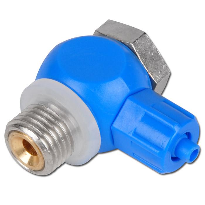 Choke Ball Valve - Adjustable Exhaust Air - With Slotted Screw - CK-Screw - M G