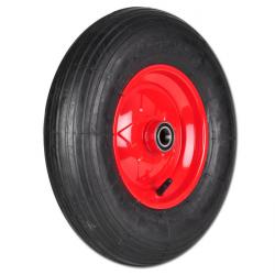 Pneumatic Tyres - Capacity 50-280 kg - Rib Or Block Steel Rim And Ball Beared "T