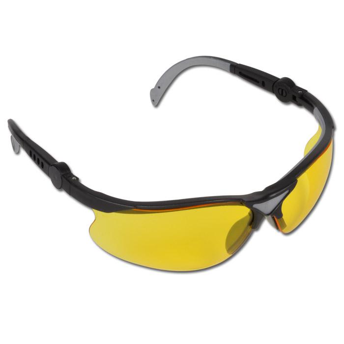 Vernebriller - i lengde og vinkel-justerbare stenger