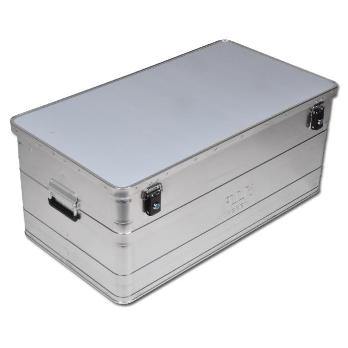 Aluminiumboxar - med cylinderlås - olika mått