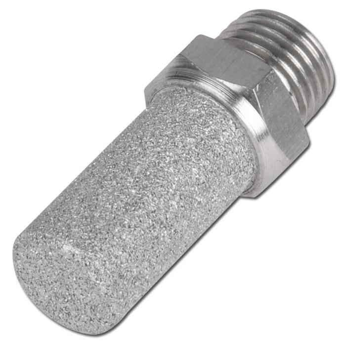 Stainless Steel Silencer With Hexagon Head