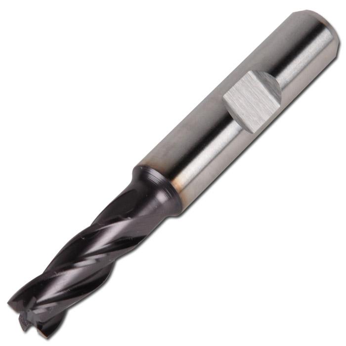 frese HSS Co8 TiAlN - per l'acciaio e cast - DIN 844-K - tipo N - con Zentru