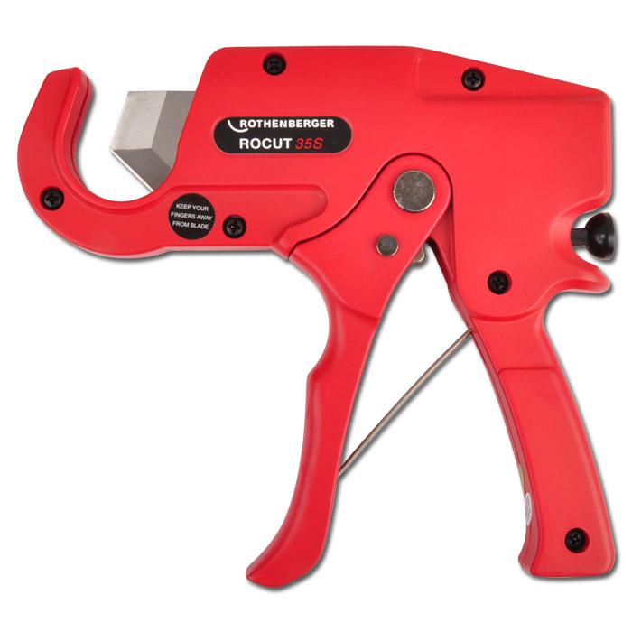 Plastic Shear Pipe Cutter ROCUT® 35 S - For Pipe-Ø 6-35mm "Rothenberger"