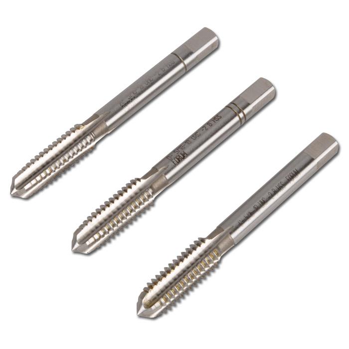 Hand Tap Set - 3-Pieces - For UNC-Thread - HSS - DIN 2184 - Type N - FORUM