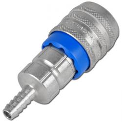 Safety quick coupling DN 7.2 with hose connection