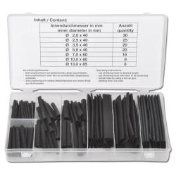Shrinkable Tubing Assortment, 127 Pieces