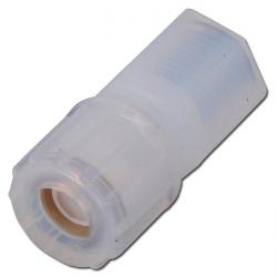 Raccordo filettato per tubo flessibile - diritto - diametro tubo 6-12 x 4-10 - teflon