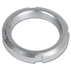 Ringmutter med spår - för rundcylinder - förzinkat stål