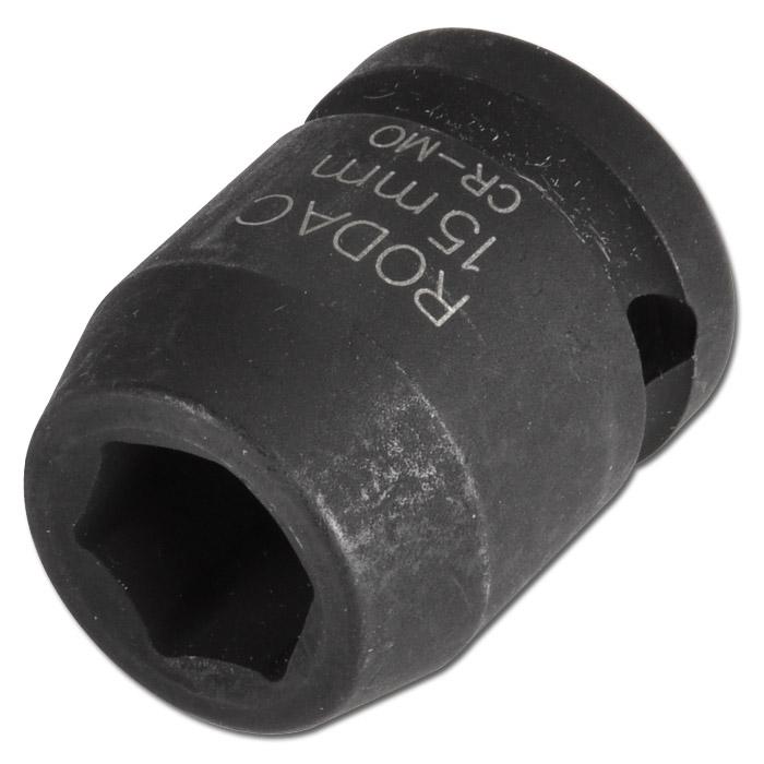 Impact Socket RODAC - 1/2" - Short - 8mm To 32mm