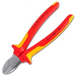 Side Cutter - Polished With 2-C-Handles - VDE Tested Up To 1000 V