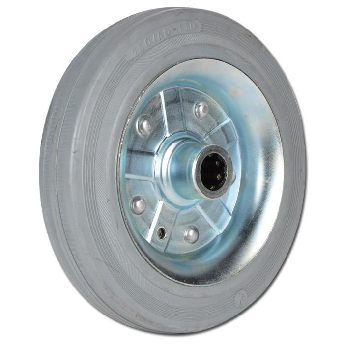 Steel-Plate Wheels Loading Capacity 50-295 kg Roller Bearing - Blue-Grey
