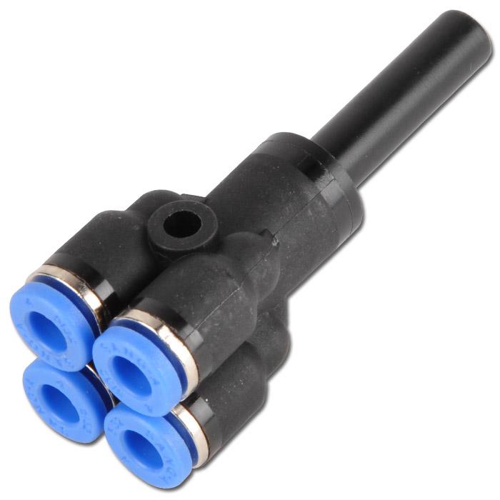 Multiple Stem Connector and 4 Reduced Outlets