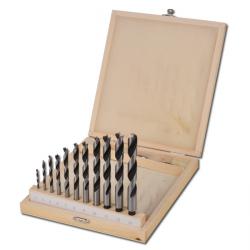 Wood and center drill set - 13 pieces