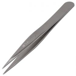 Precision tweezers - length 120 mm - non-magnetic - stainless steel