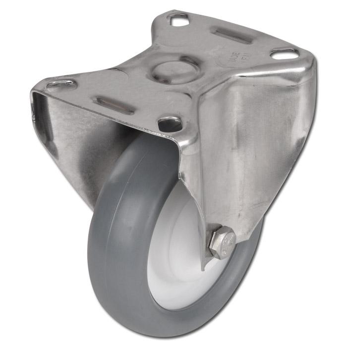 Hjul - PP - 80-220 kg - rostfritt stålkullager - termoplasthjul