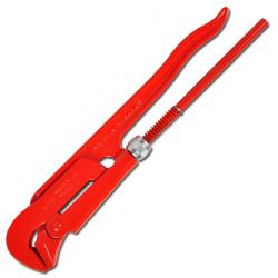Edge pipe wrench 90° - A-form- length to 540 mm