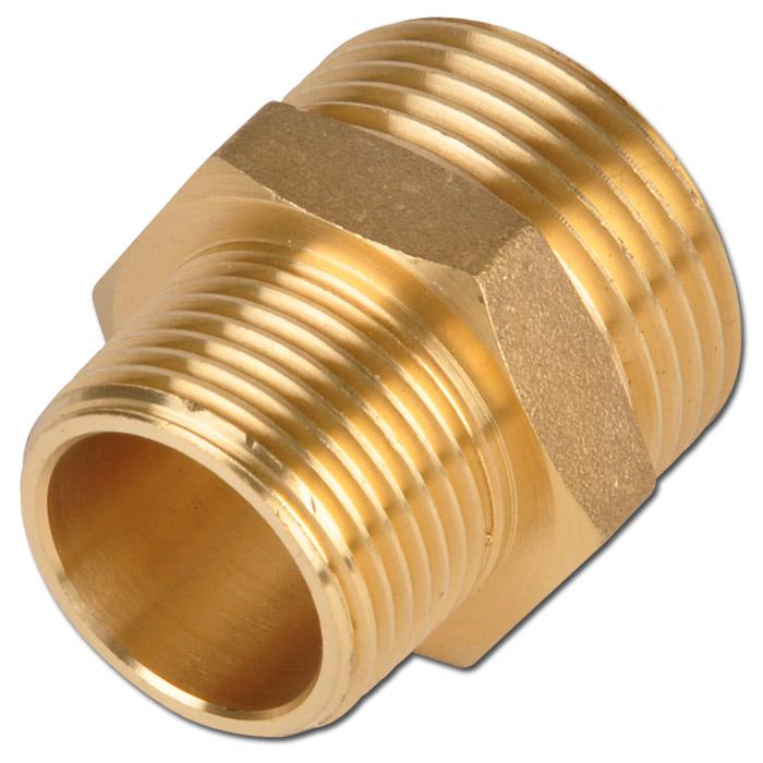 Reducitio nipple  - for creating flexible joints - from brass