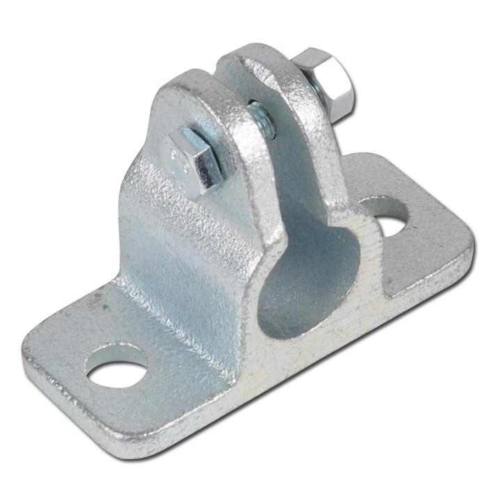 Support d'axe - fonte malléable spéciale - pour axe Ø 20-35 mm - pour la fixation d'essieux avec axes de rotation