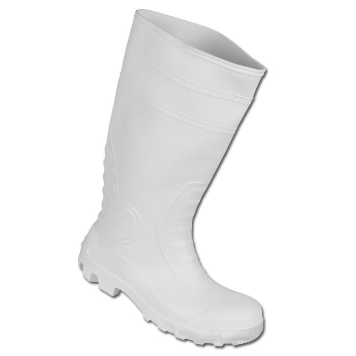 Boots "Whitemaster"  - PVC -  White Color - EN 345 S4