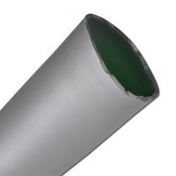 Skjutslang - PVC - slang-Ø till 83 mm - silvergrå