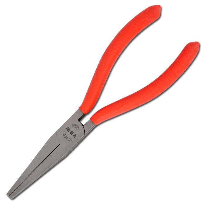 Flat nose pliers with long jaws - length 140 mm / 160 mm
