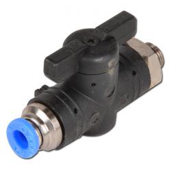 Lock Valves - With Cylindrical Thread and Push-In Connector