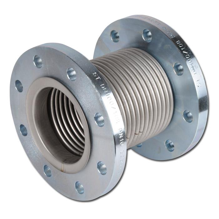 Stainless steel expansion joints - pressure rating 16 bar