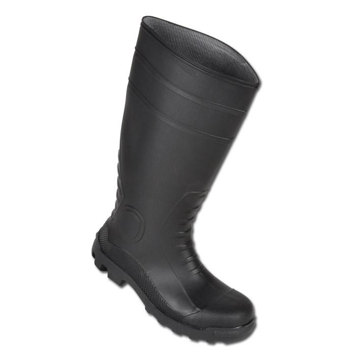 Boots "WORKMASTER"  - PVC/ Nitrile - Black Color - EN 345 - S5