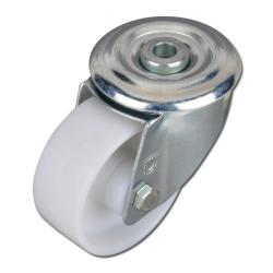 Castors - polyamide load 120 - 350kg bolt hole ball bearings - temperature resis