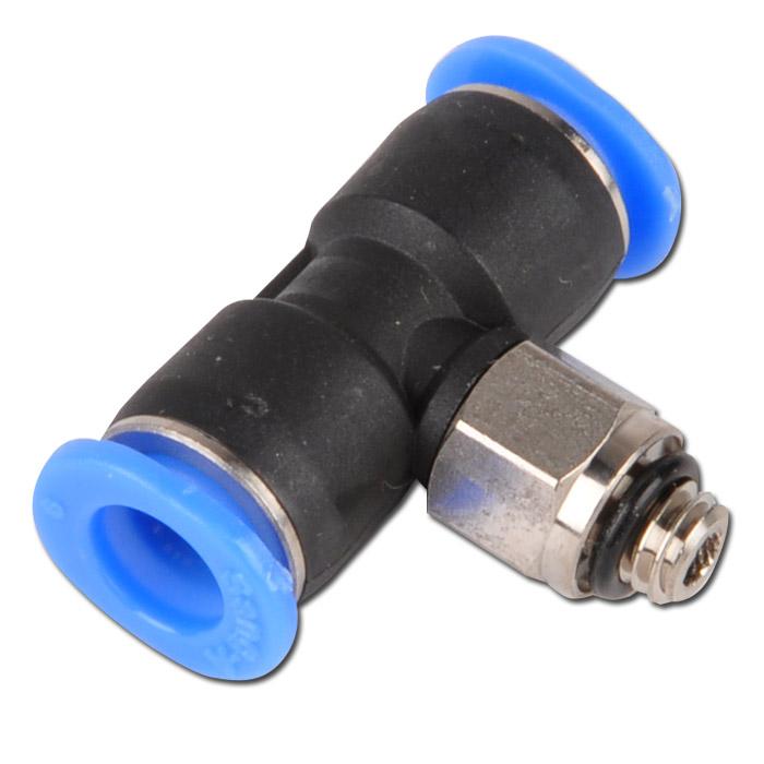 Mini-TE-Steckverbinder für Druckluft und neutrale Gase