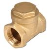 Non-return valve - brass - soft-seated - female thread G 3/8" to G 2" - PN 10 to PN 16