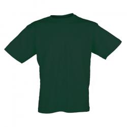 Restposten - Shirt - Gr. XS - flaschengrün - 100% CO - Rundhals - erstärkter Schulter & Kragen - 40°C waschbar - "Classic"