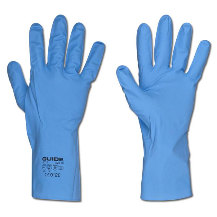 Work Glove "Guide 4015" norma EN 388, 374/2001, 2003 Klasy