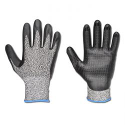 Glove - "Redding" Norma EN 388 - czarny 50% włókna HDPE / 50% szkła